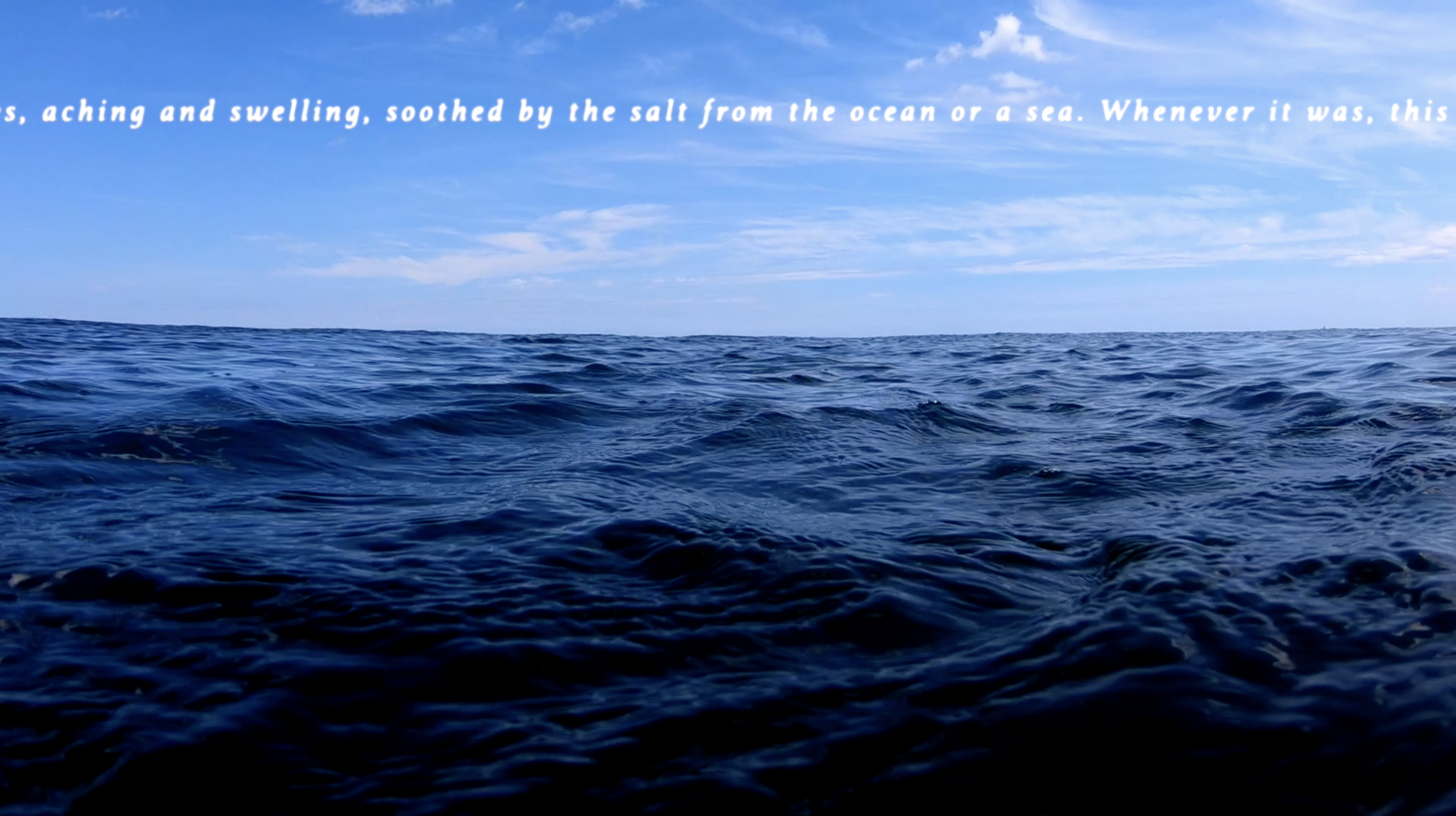 Hopinka Cloudless Blue Egress of Summer - still 6